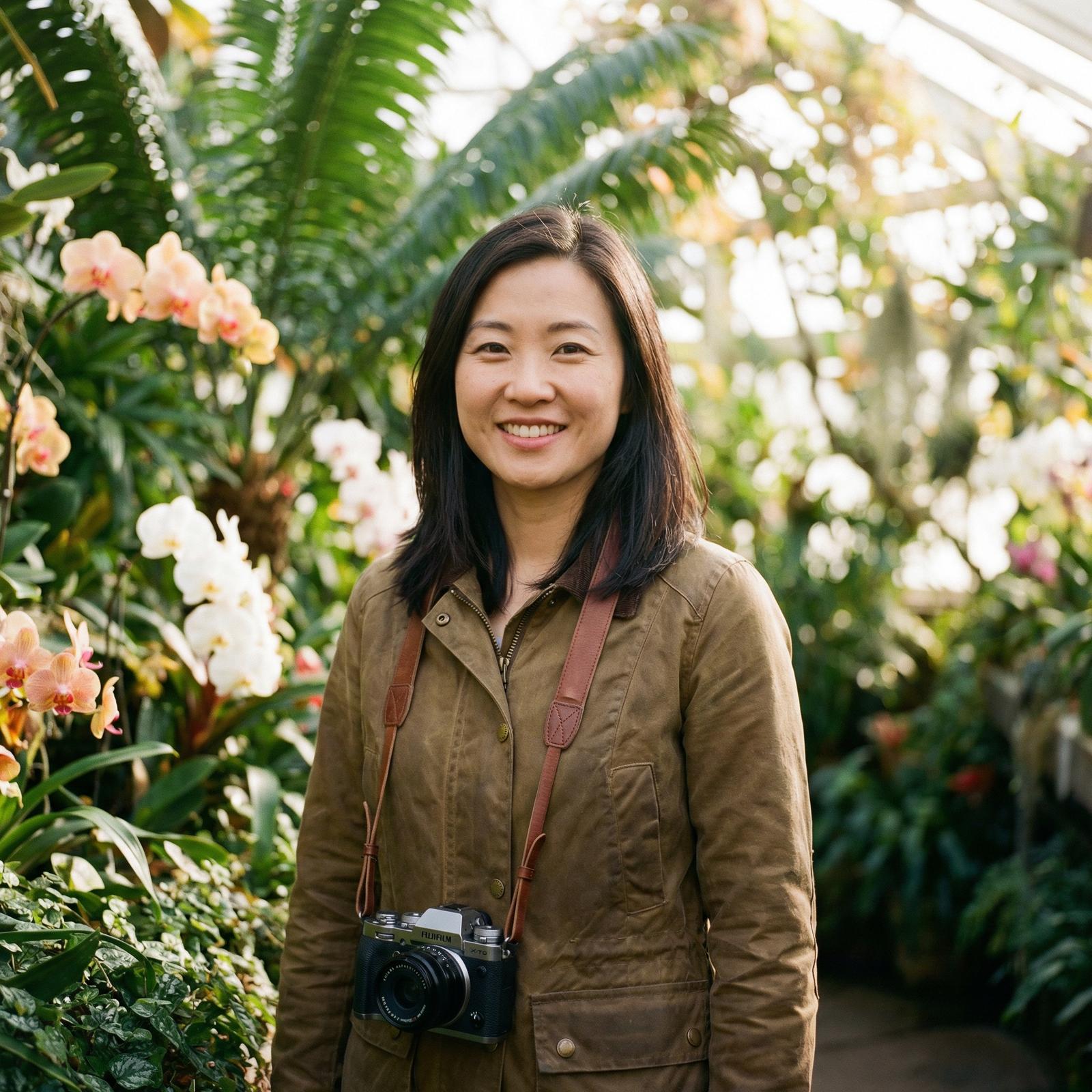 国产视频植物摄影师林雅芝